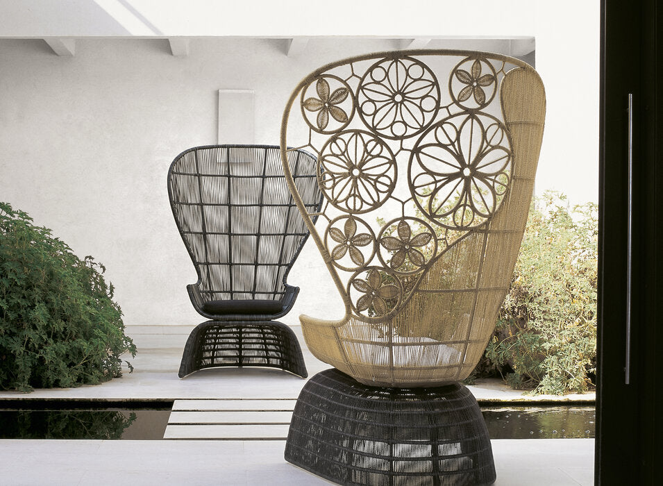 B&B italia Crinoline Outdoor Armchair