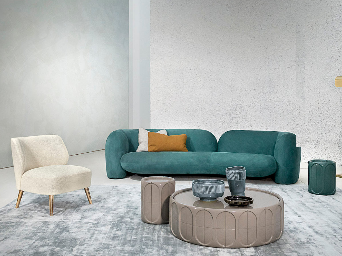 Cornelio Cappellini Concave Side Table