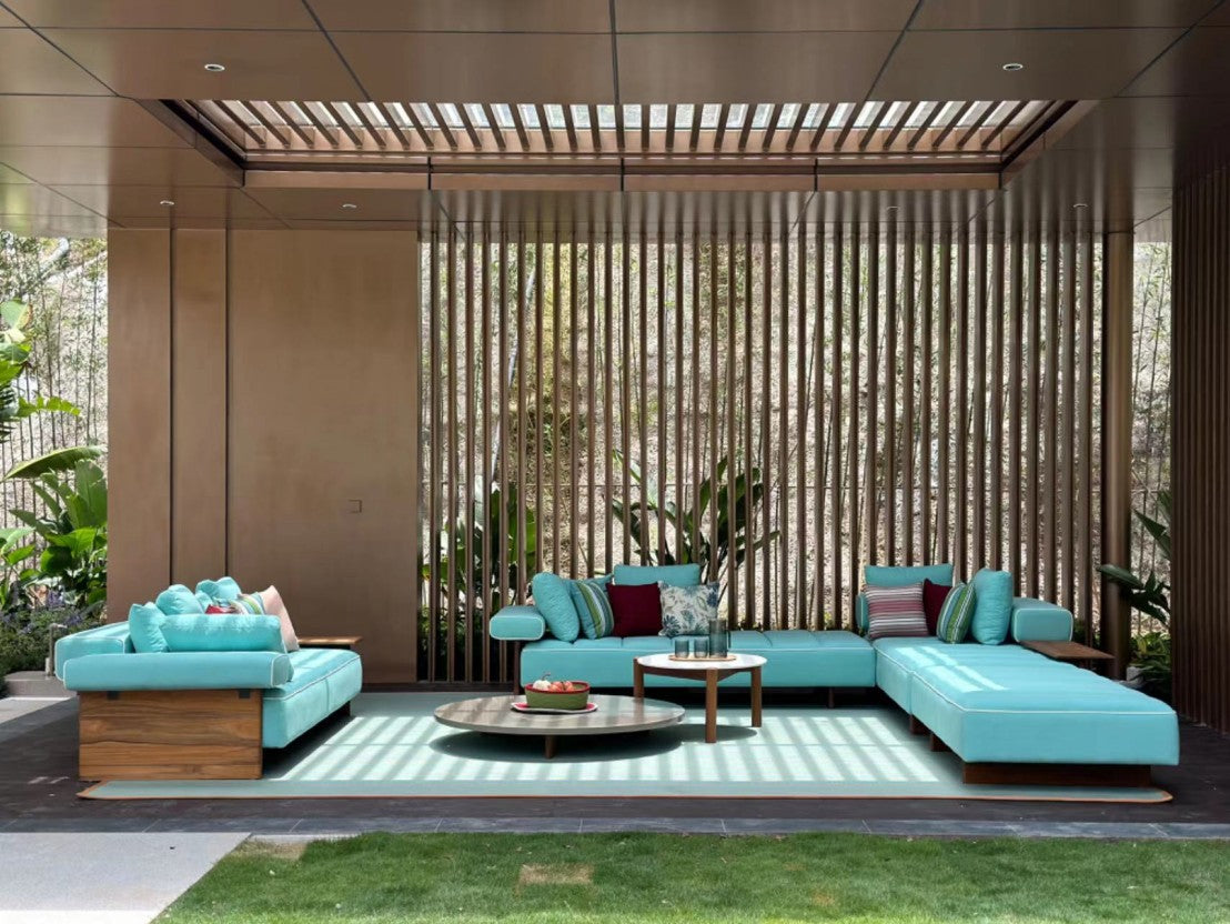 Teak sofa