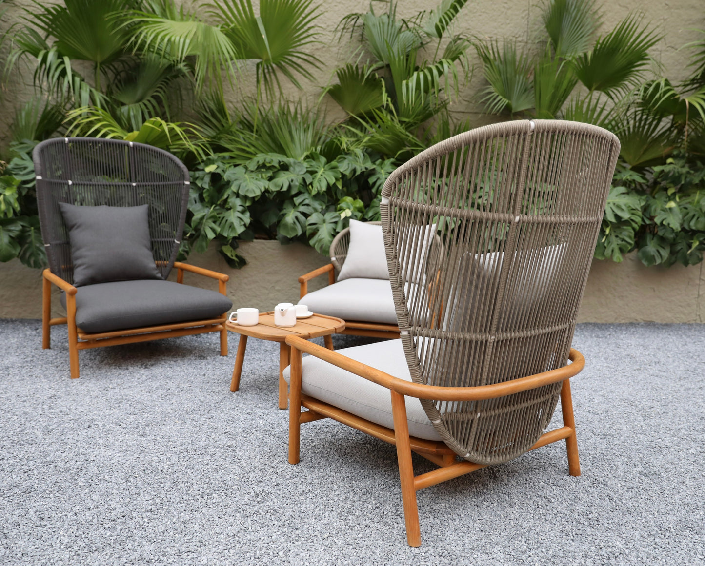 Teak sofa