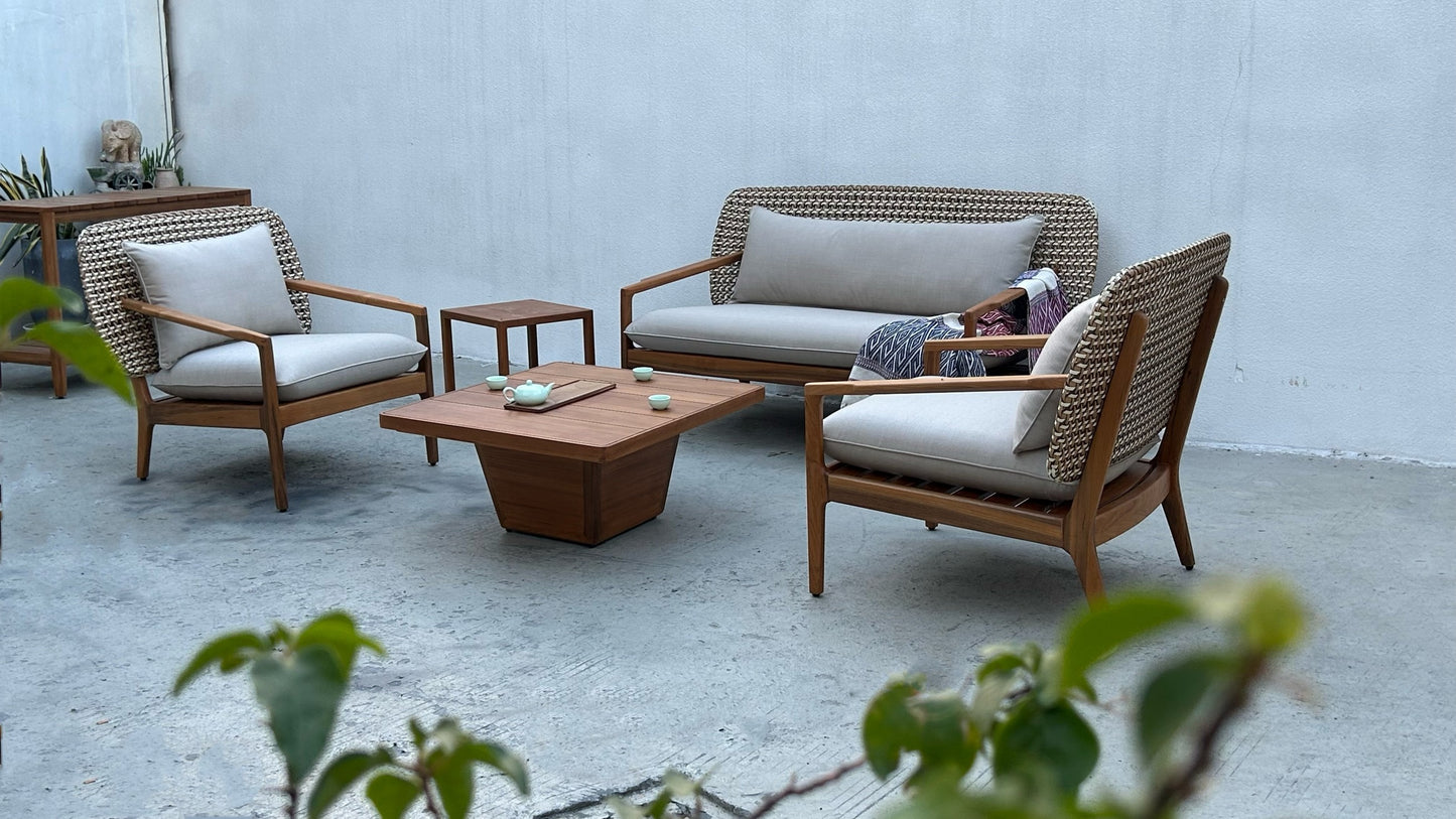 Teak sofa