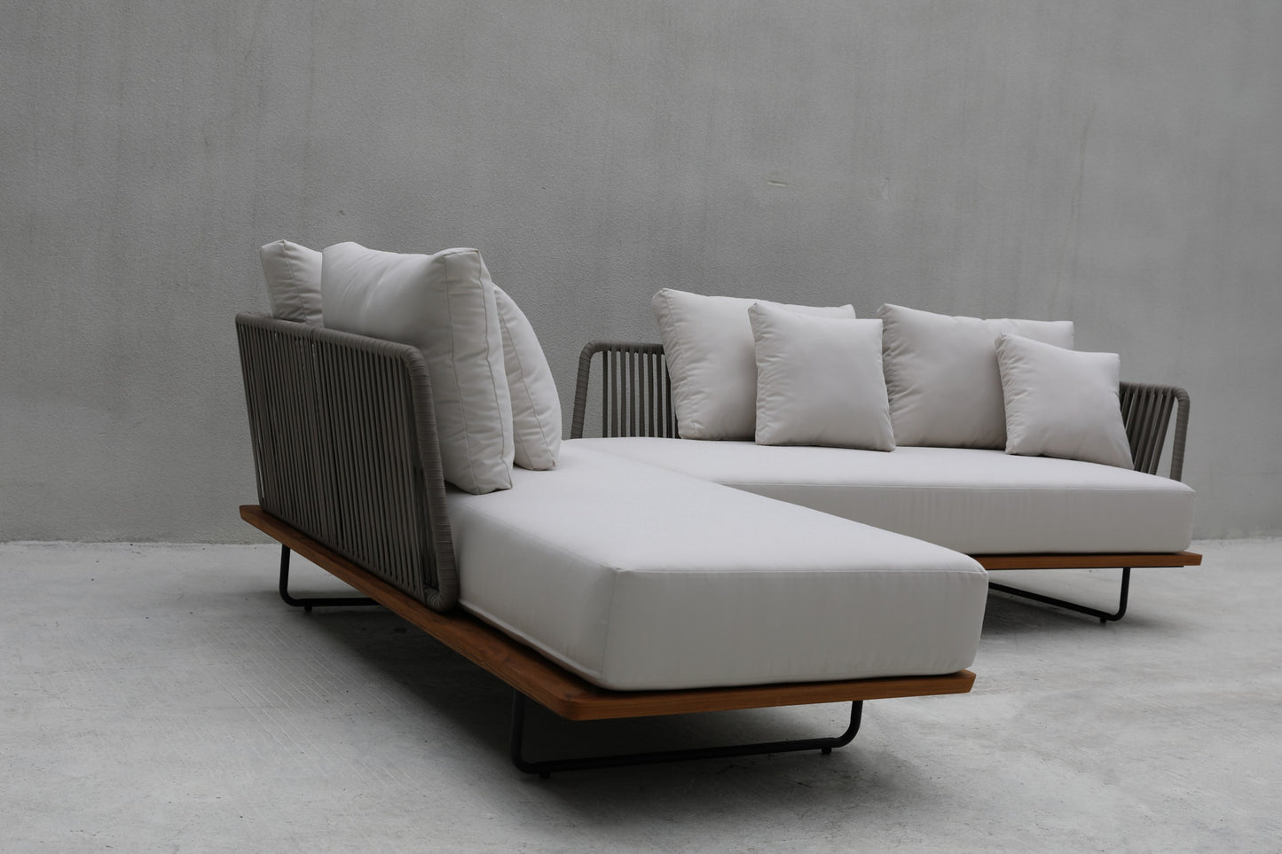 Teak sofa