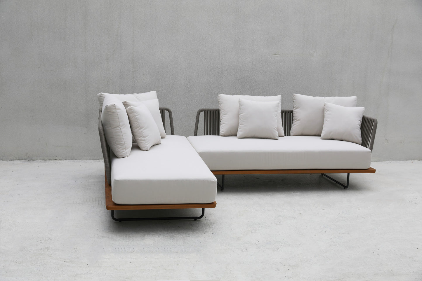Teak sofa