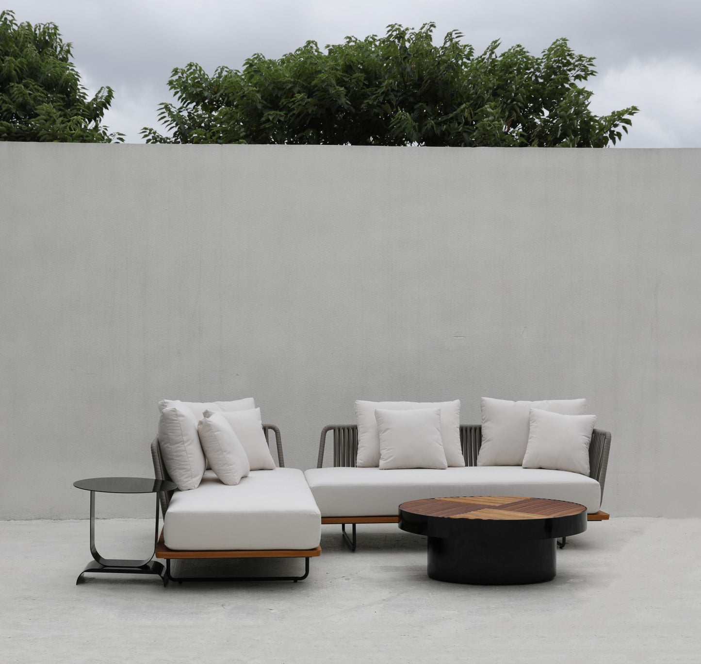 Teak sofa