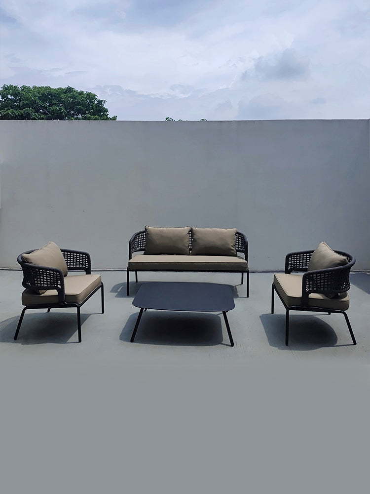Aluminum sofa