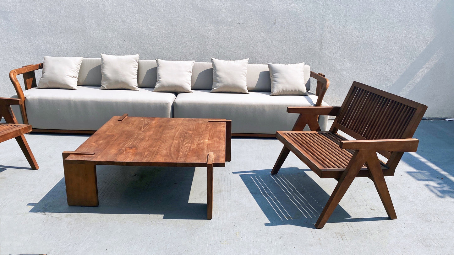 Teak sofa