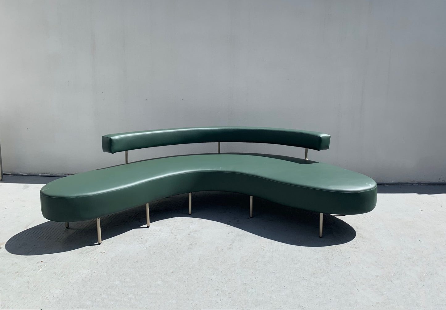 Aluminum sofa