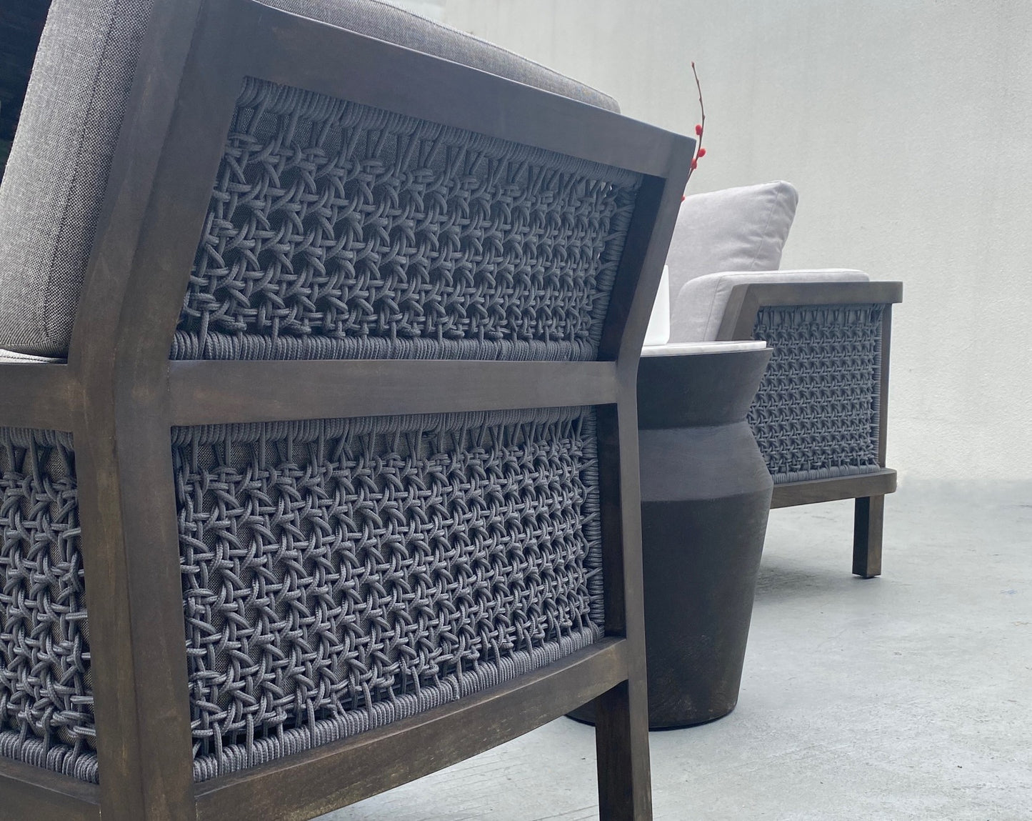 Teak sofa