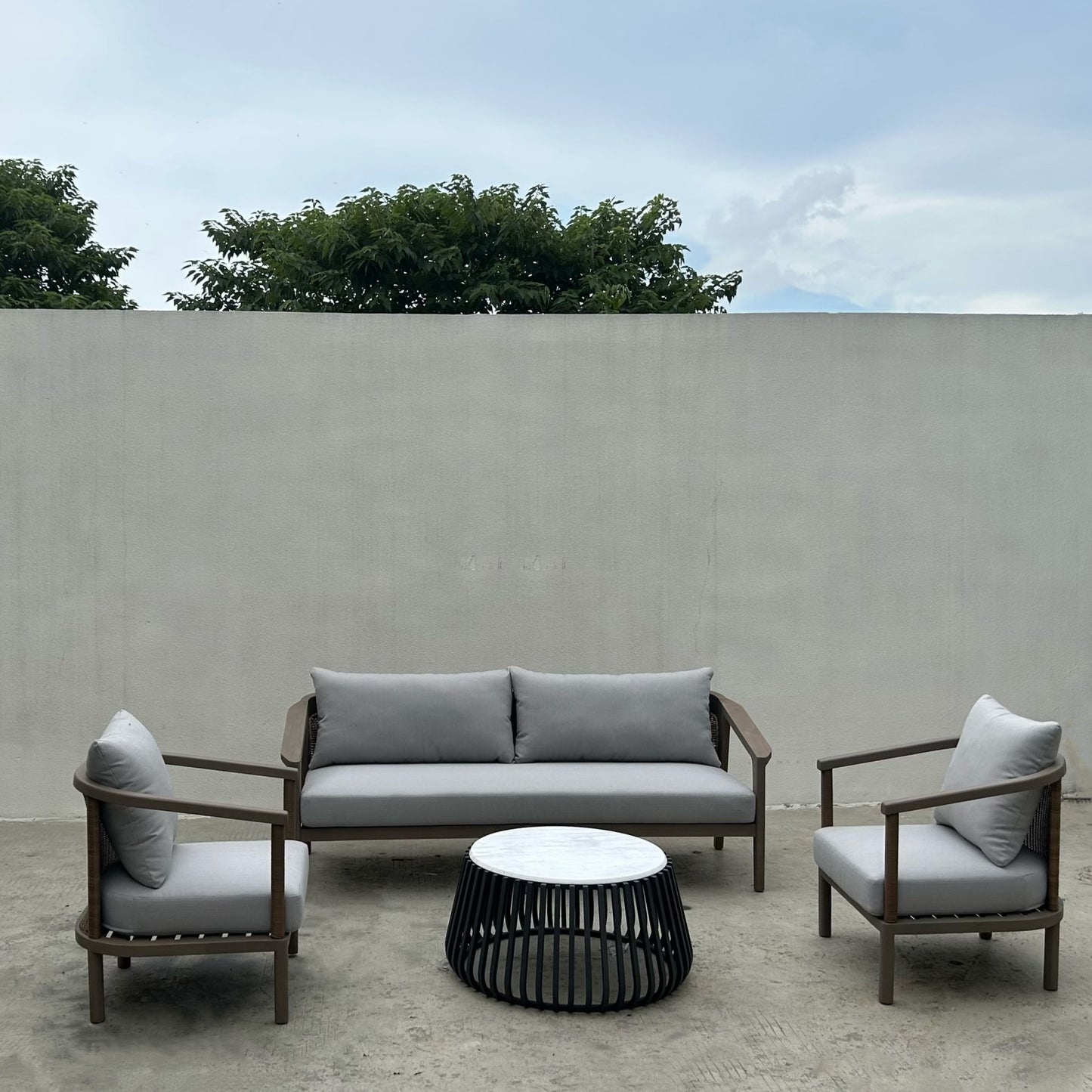 Teak sofa