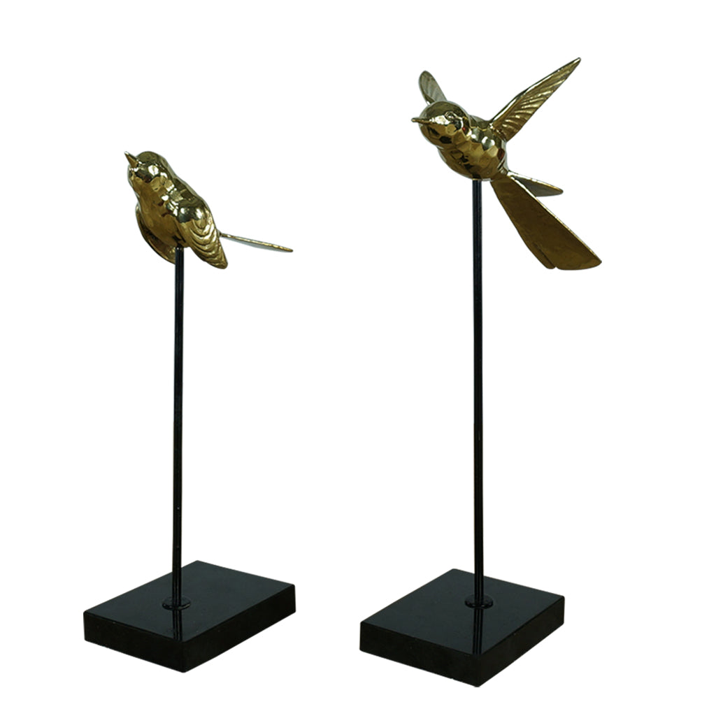 JS222 flying bird spreading wings ornament