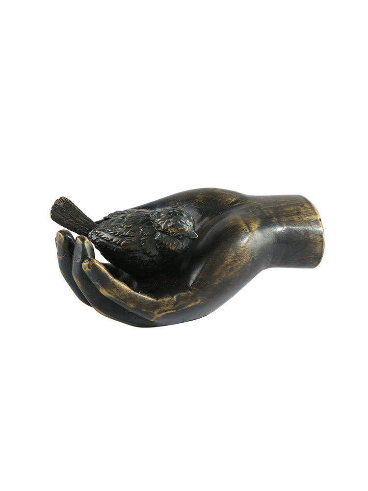 JS332X01 Palm Bird Ornament