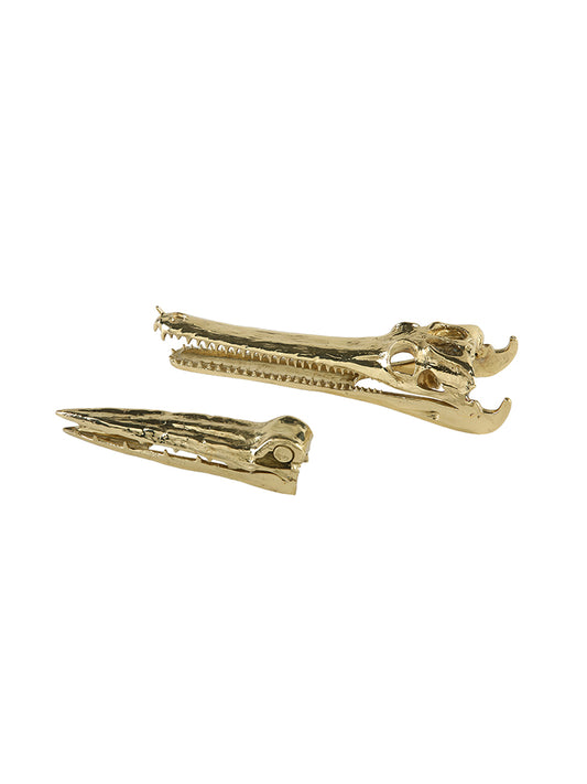 JS365X01 crocodile skull ornament