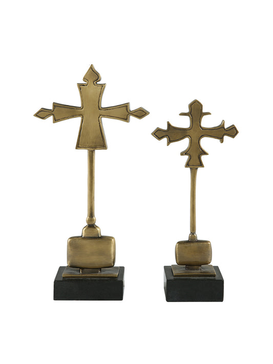 JS388X01 cross ornament