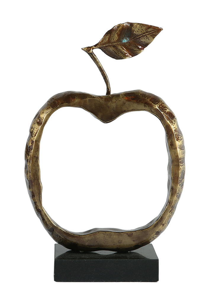 JS403X01 apple slice ornament