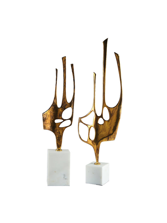 JS425X01 abstract plant sculpture