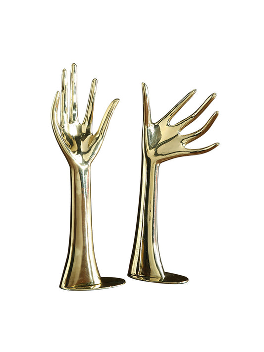 JS451X01 standing palm sculpture