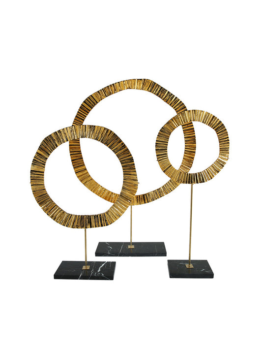 JS527X01 three-ring ornament