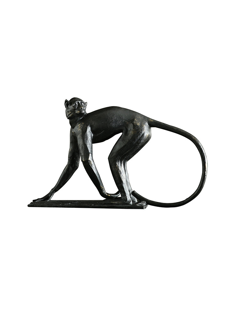 JS534X01 long-tailed monkey ornament