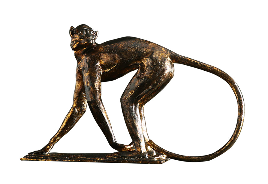 JS534X01 long-tailed monkey ornament