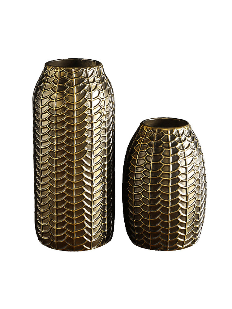 M677X01 open fish basket flower pot