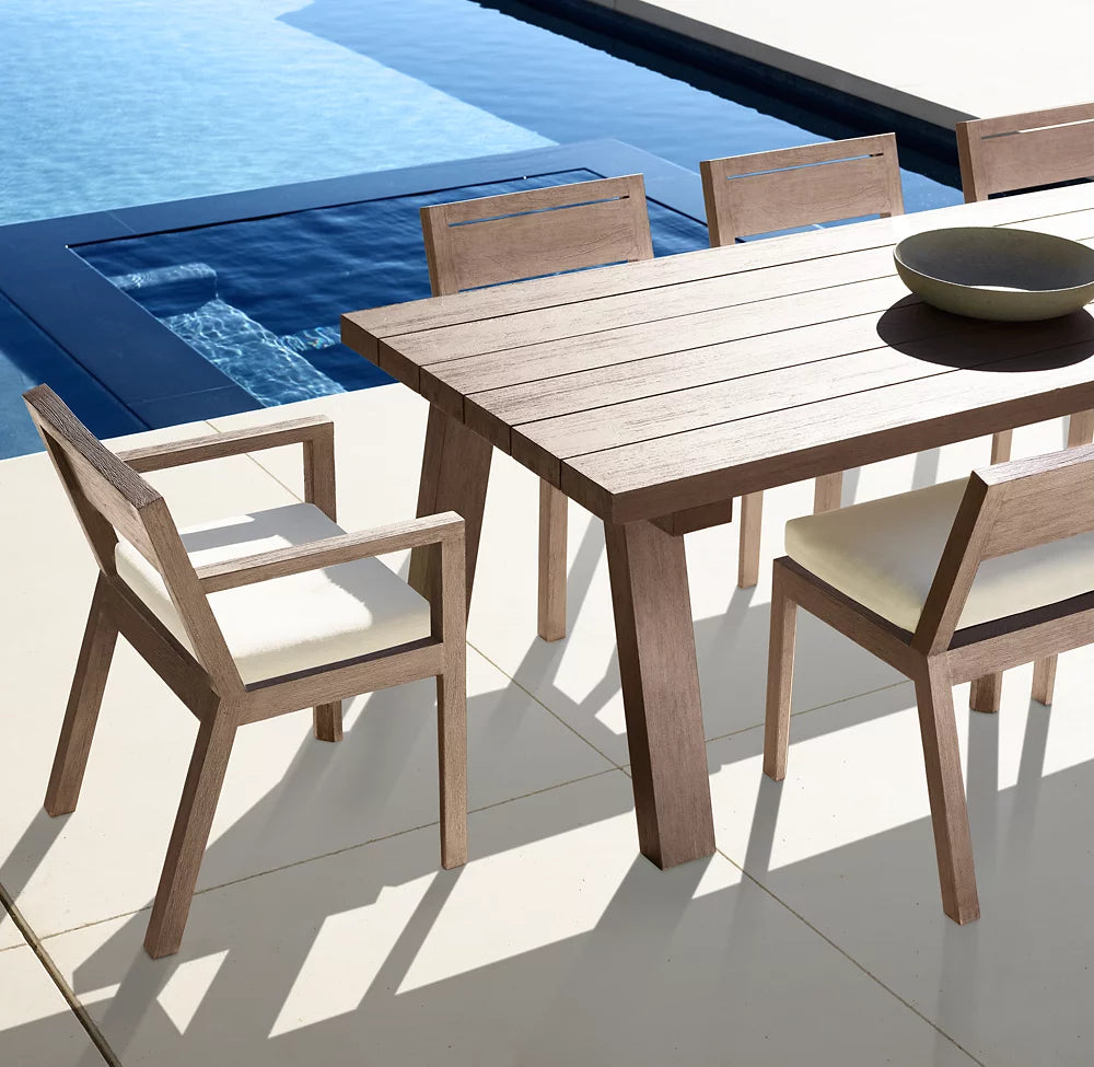RH Merida Rectangular Dining Table