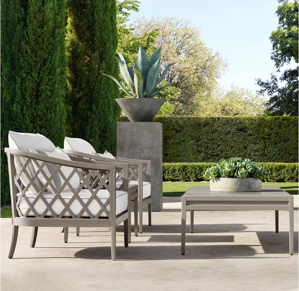 RH Greystone Lounge Chair
