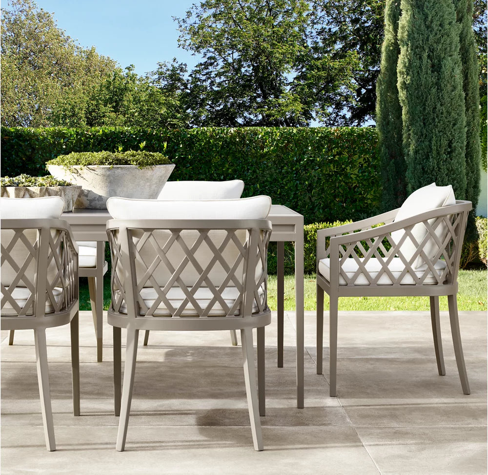 RH Greystone Rectangular Dining Table