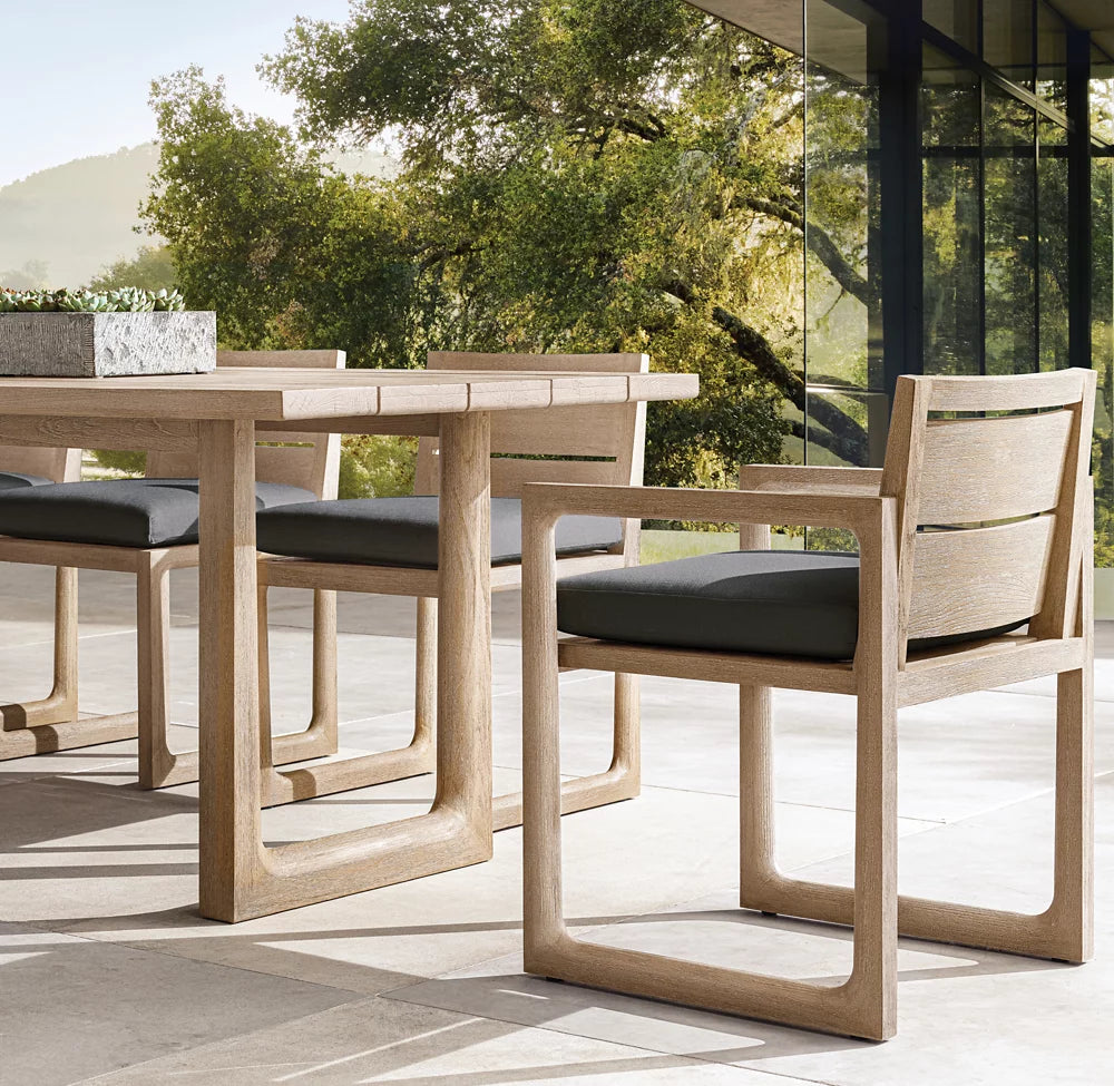 RH Navaro Rectangular Dining Table