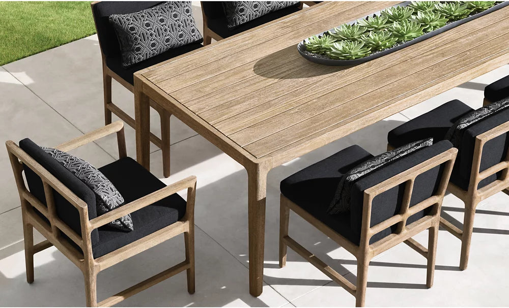 RH Laurel Rectangular Dining Table