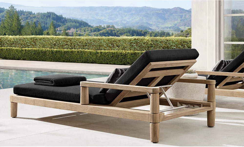 RH Miramar Chaise Longues
