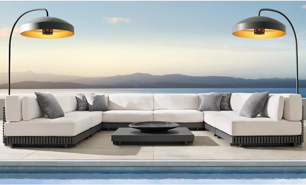 RH Caicos Modular Armless Lounge Chair