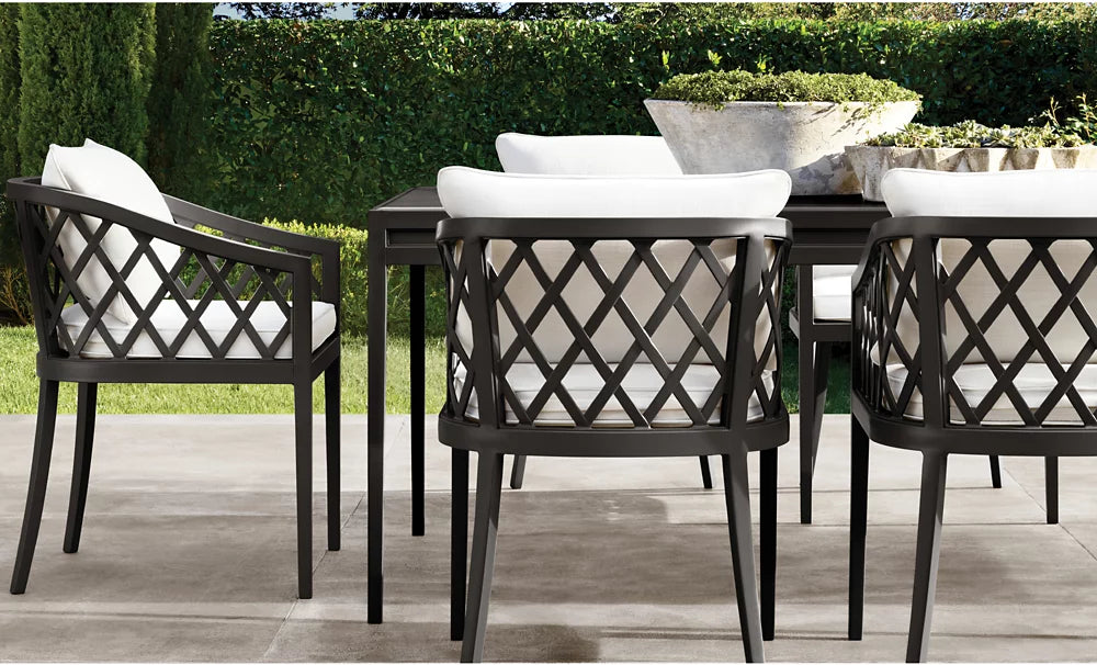 RH Greystone Rectangular Dining Table