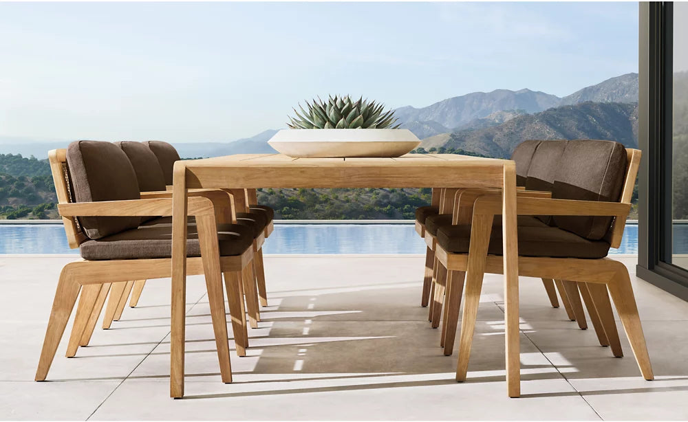 RH Avila Rectangular Dining Table