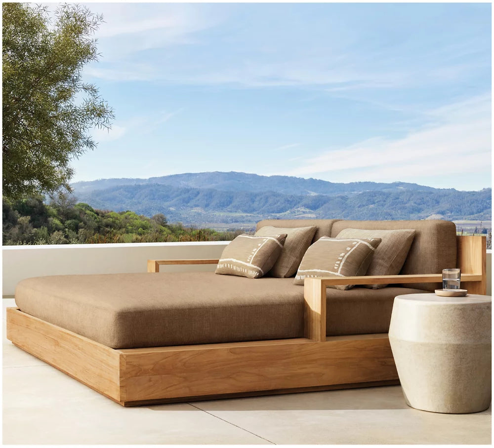 RH Terzo Convex Side Table