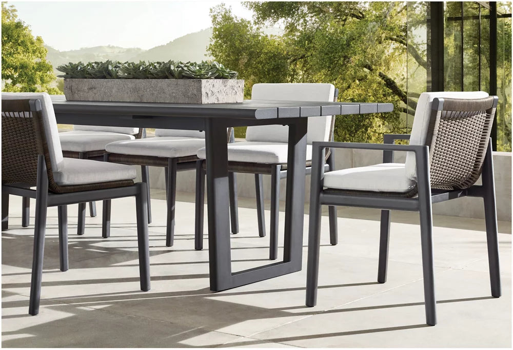 RH Mesa Teak Rectangular Dining Table
