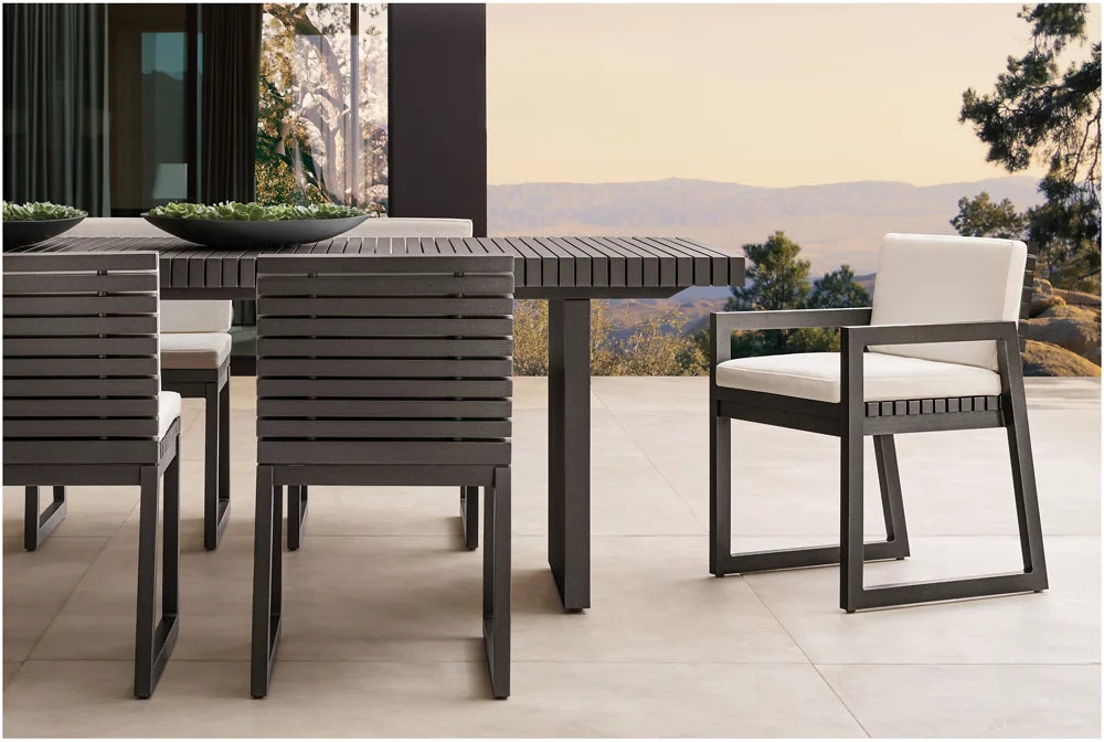 RH Caicos Rectangular Dining Table