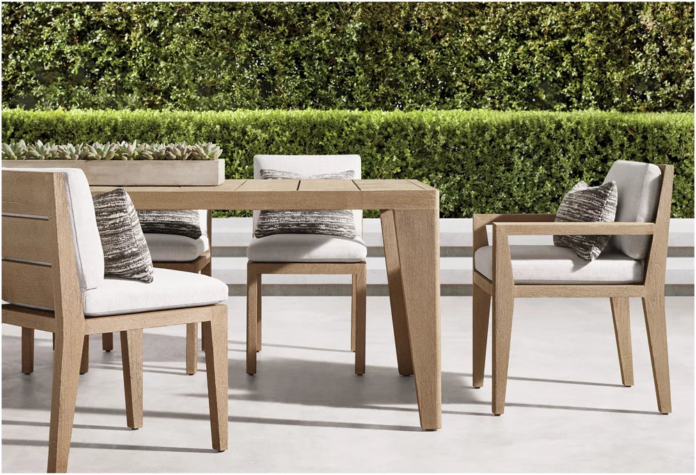 RH Maya Rectangular Dining Table