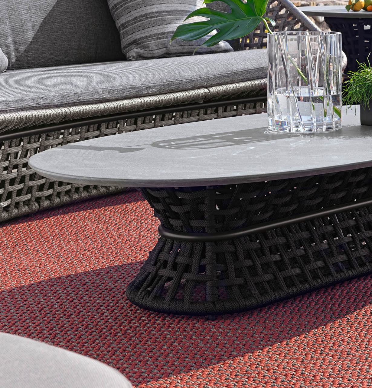 Giorgio Collection Dune Outdoor  Coffee Table