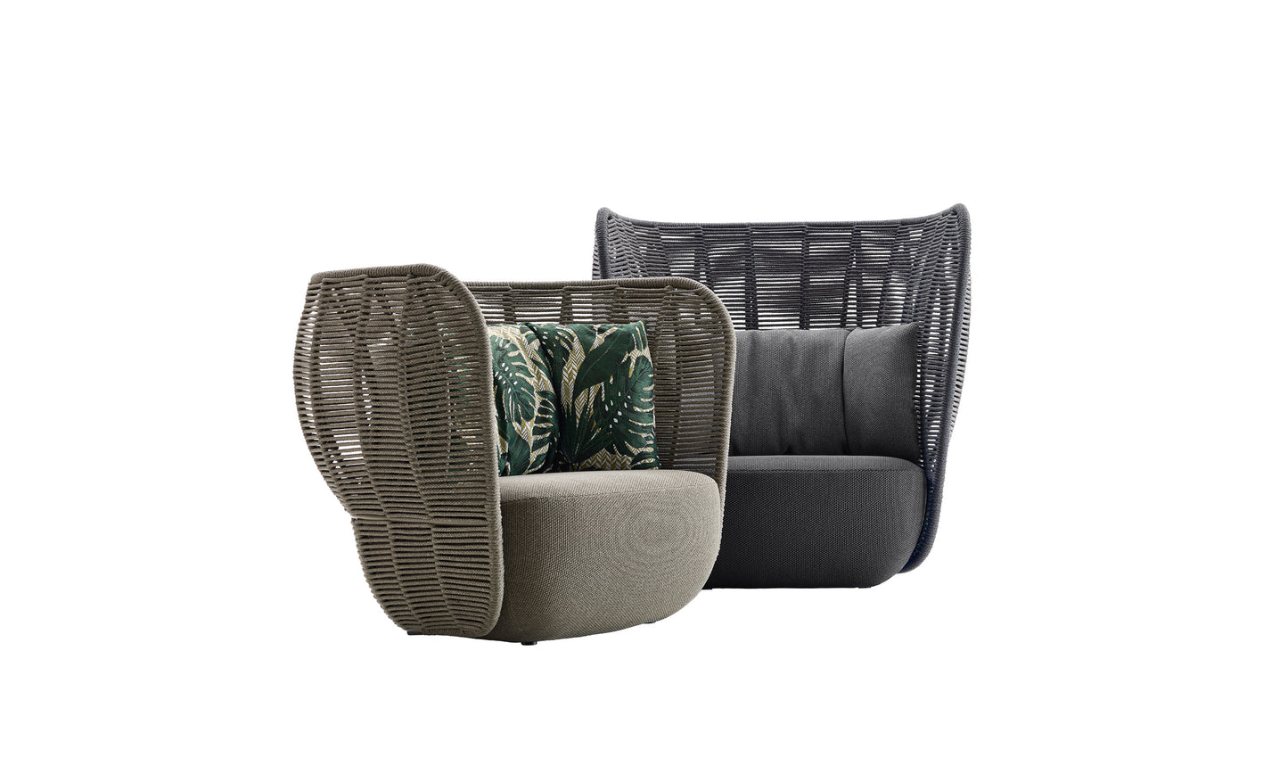B&B italia Bay Outdoor Armchair
