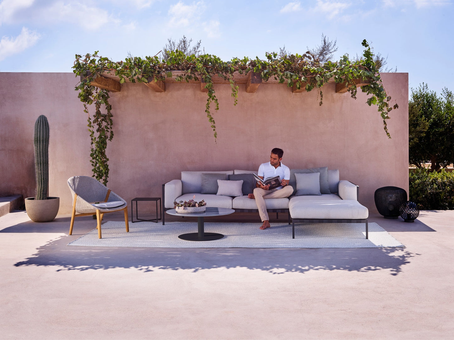 Tribu Natal Alu Outdoor Sofa
