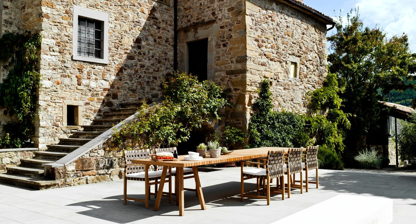 Tribu Vis À Vis Outdoor Dining Table
