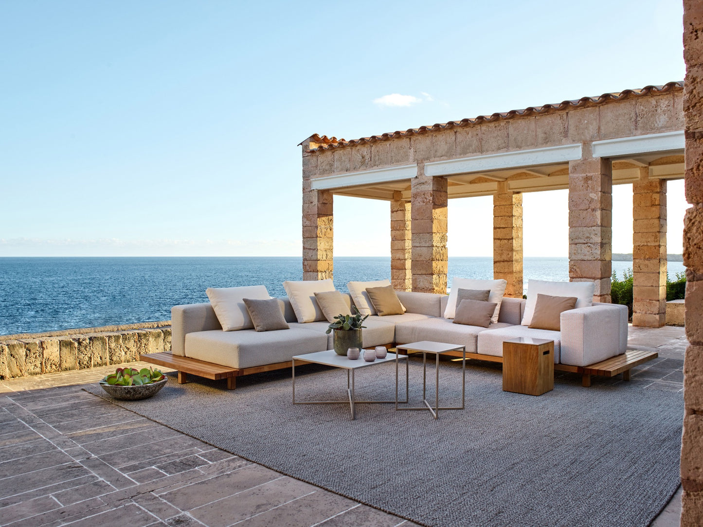 Tribu Vis À Vis Outdoor Sofa