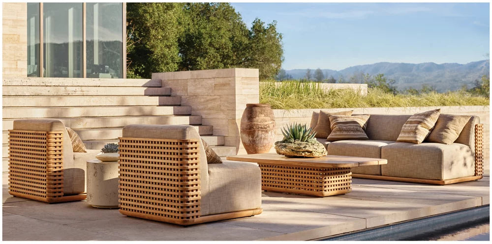 RH Ixtapa Round Side Table