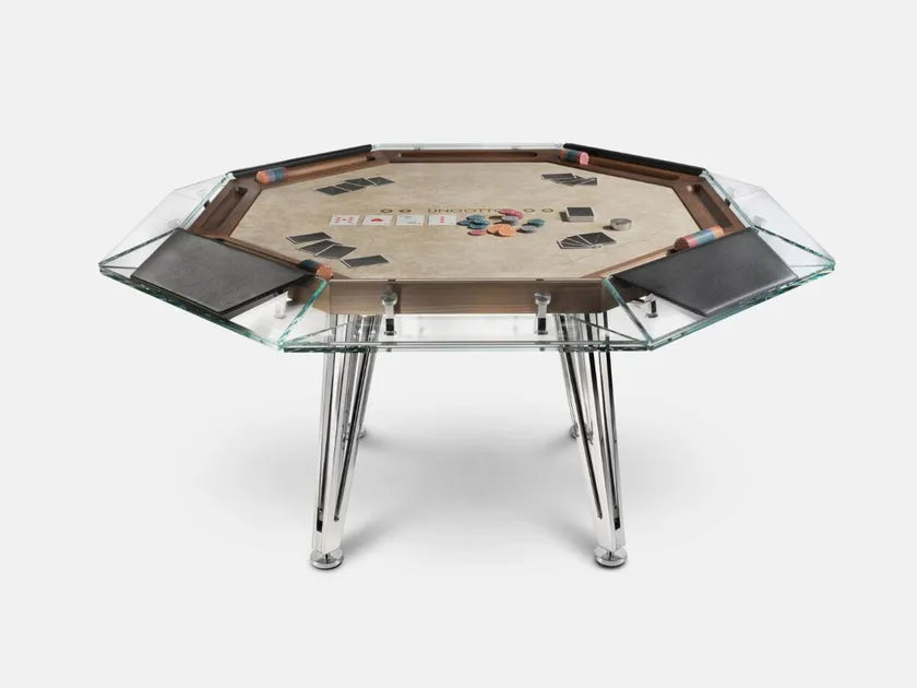 Impatia Unootto Wood Poker Table