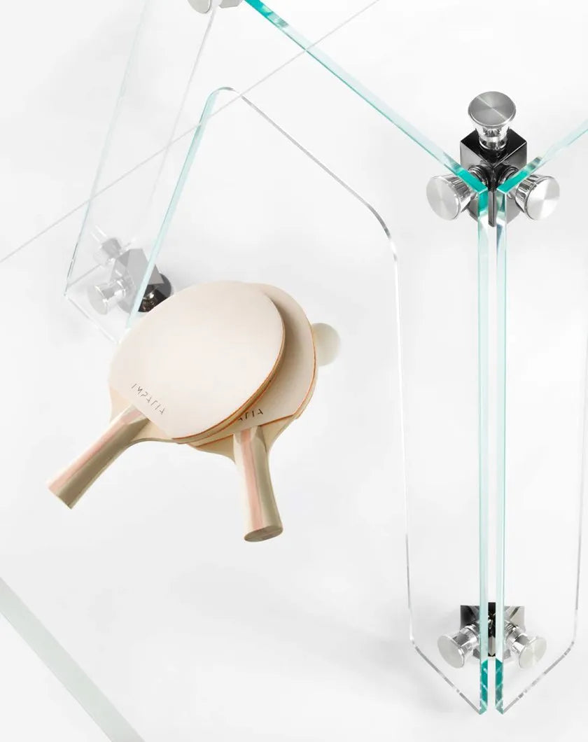 Impatia Lungolinea Gold Ping Pong Table