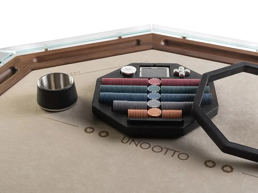 Impatia Unootto Wood Poker Table