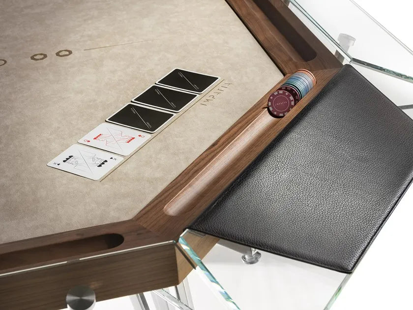 Impatia Unootto Wood Poker Table