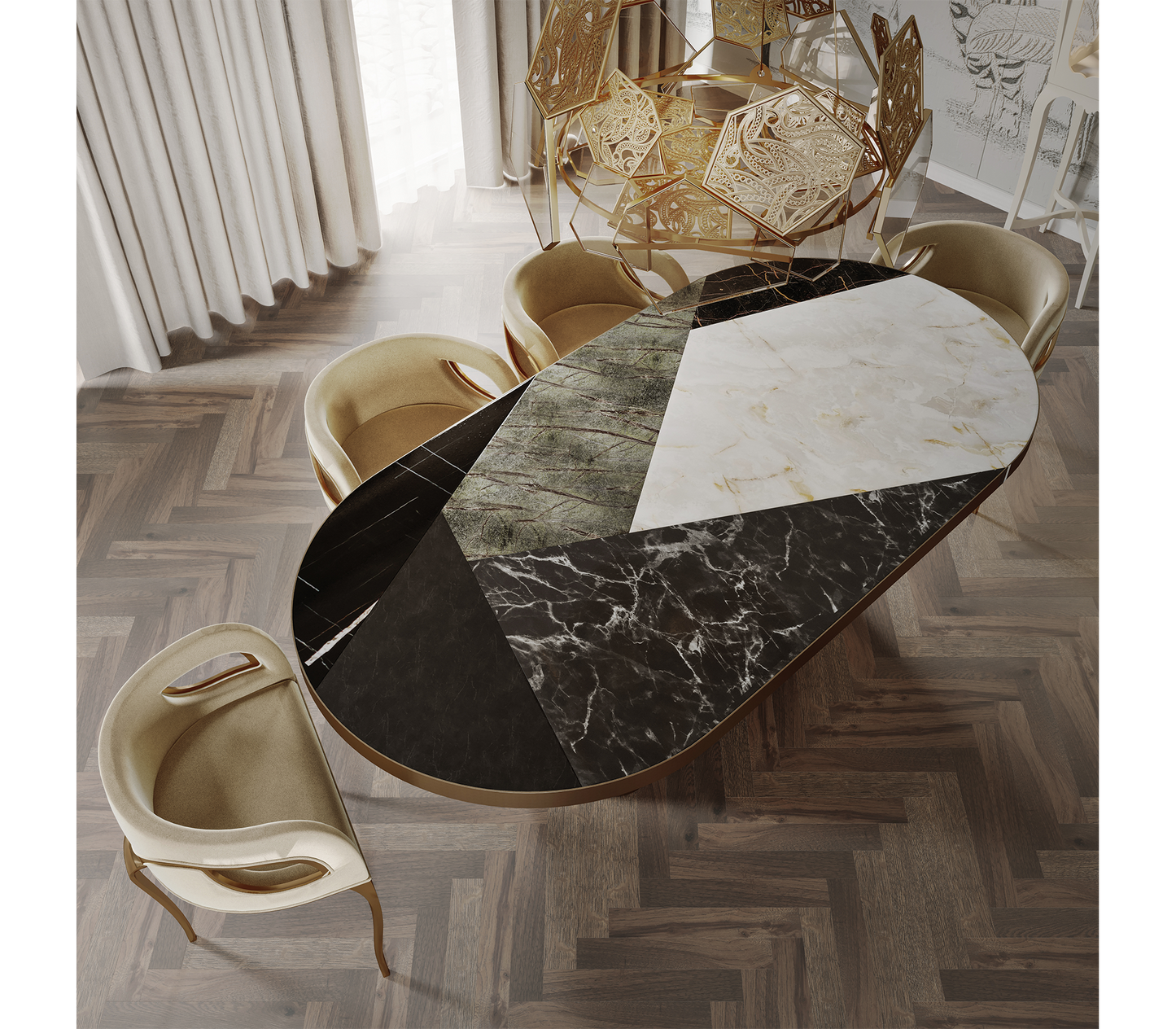 Boca Do Lobo Chandra Dining Chair