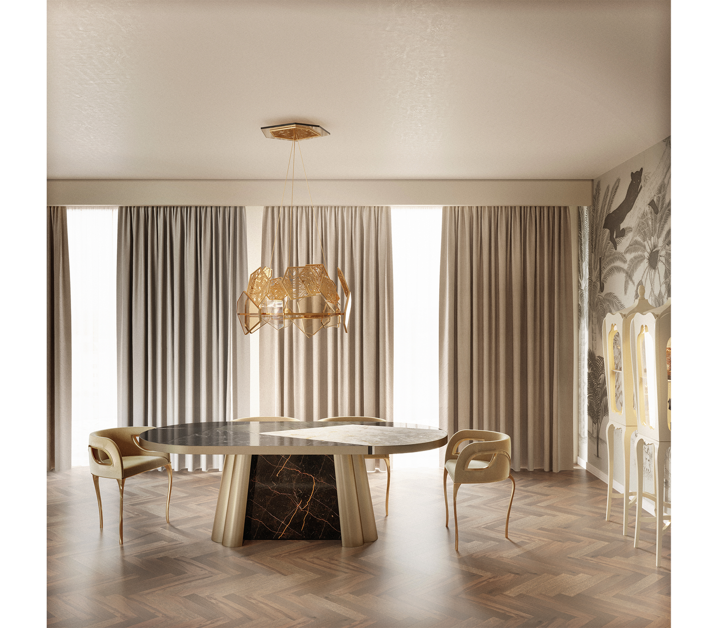 Boca Do Lobo Chandra Dining Chair