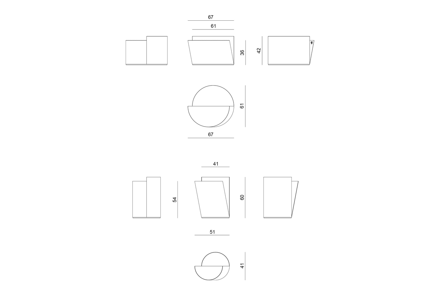 Visionnaire Cyborg Side Table